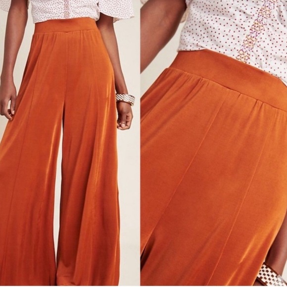 Anthropologie Maeve Shiloh Knit Wide-Leg Pants - Picture 4 of 12